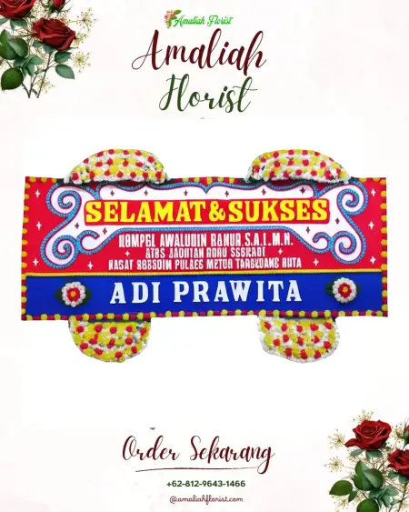 Papan Bunga Ucapan Selamat Sumurkidang